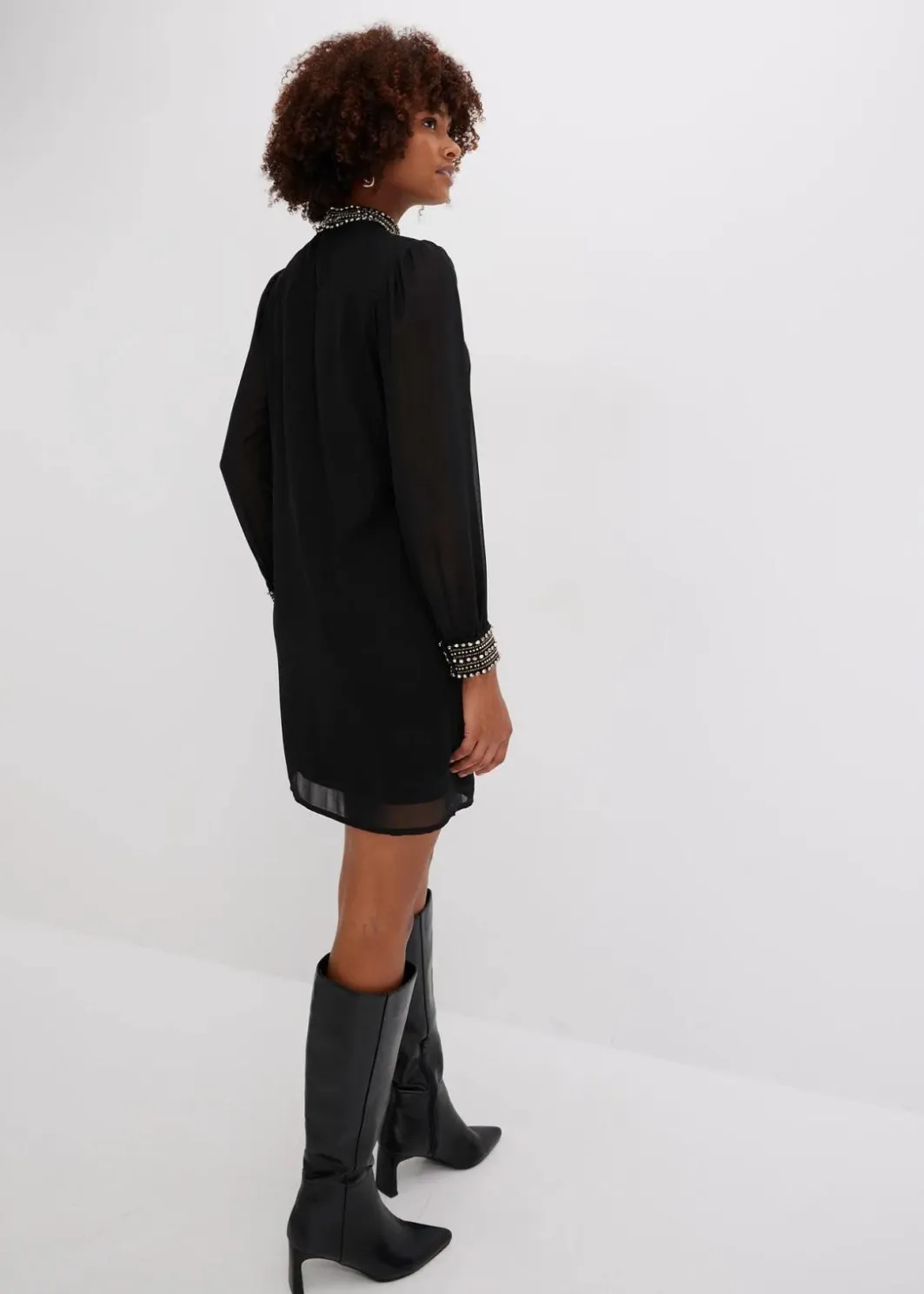Damen bonprix Nachhaltigere Materialien|Kleider|Blusenkleid