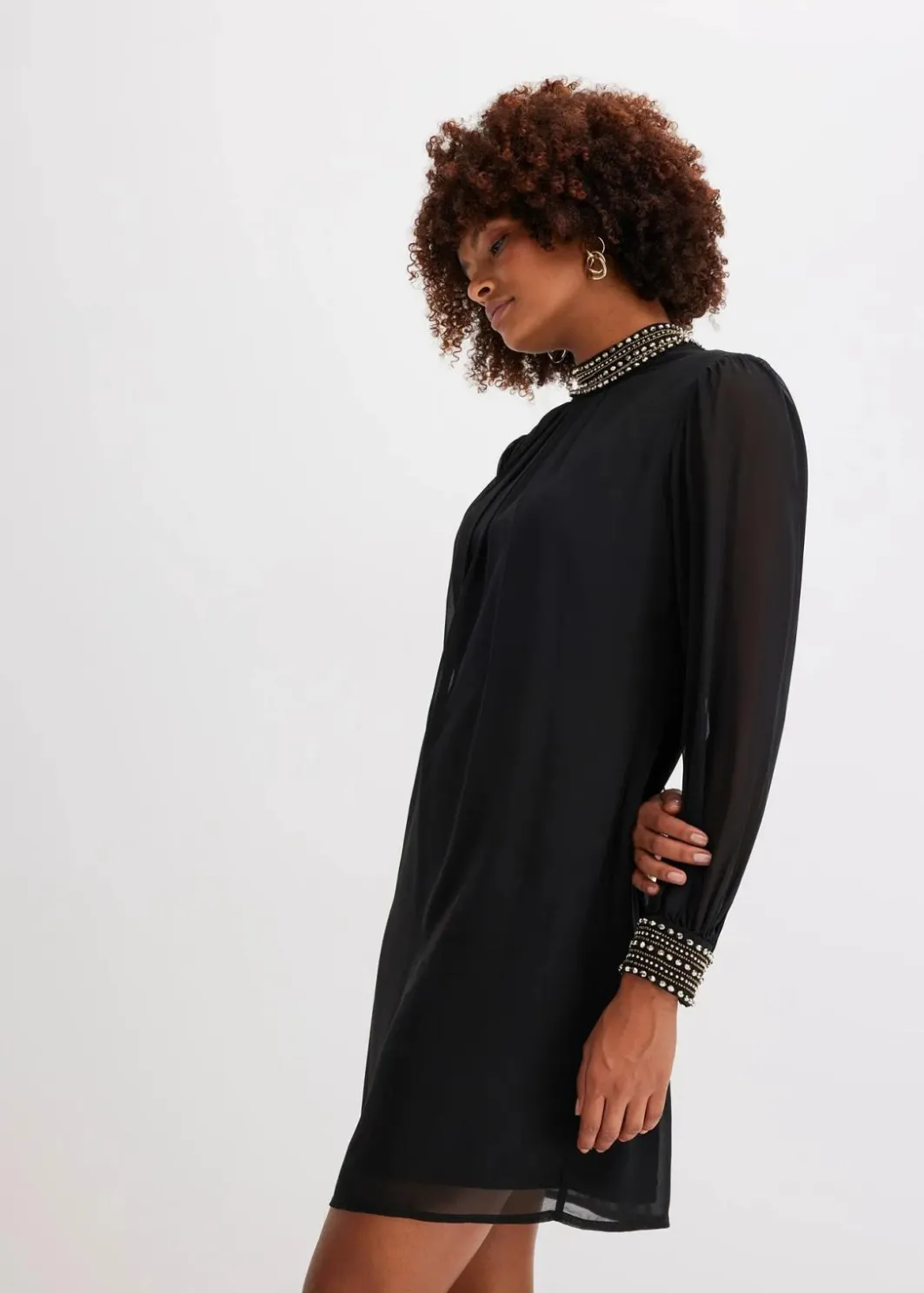 Damen bonprix Nachhaltigere Materialien|Kleider|Blusenkleid