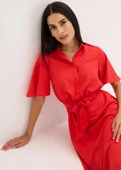Damen bonprix Bekleidung·Pullover & Strickjacken|Kleider|Blusenkleid