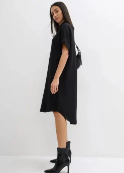 Best Blusenkleid aus feiner Viskose Damen Kleider|Bekleidung·Pullover & Strickjacken