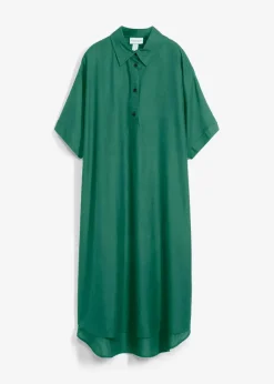 Online Blusenkleid aus feiner Viskose Damen Bekleidung·Pullover & Strickjacken|Kleider