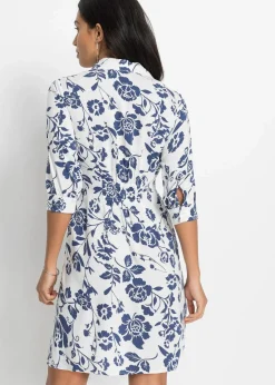 Clearance Blusenkleid aus fließender Viskose Damen Kurzgrößen|Bekleidung·Pullover & Strickjacken