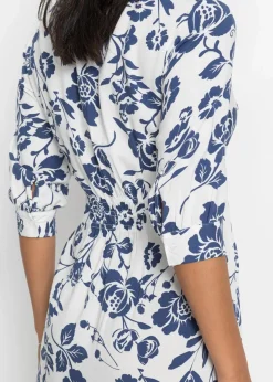 Clearance Blusenkleid aus fließender Viskose Damen Kurzgrößen|Bekleidung·Pullover & Strickjacken