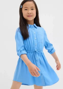 Discount Blusenkleid aus fließender Viskose Kinder Mädchen 2-8 Jahre·Kleider & Röcke