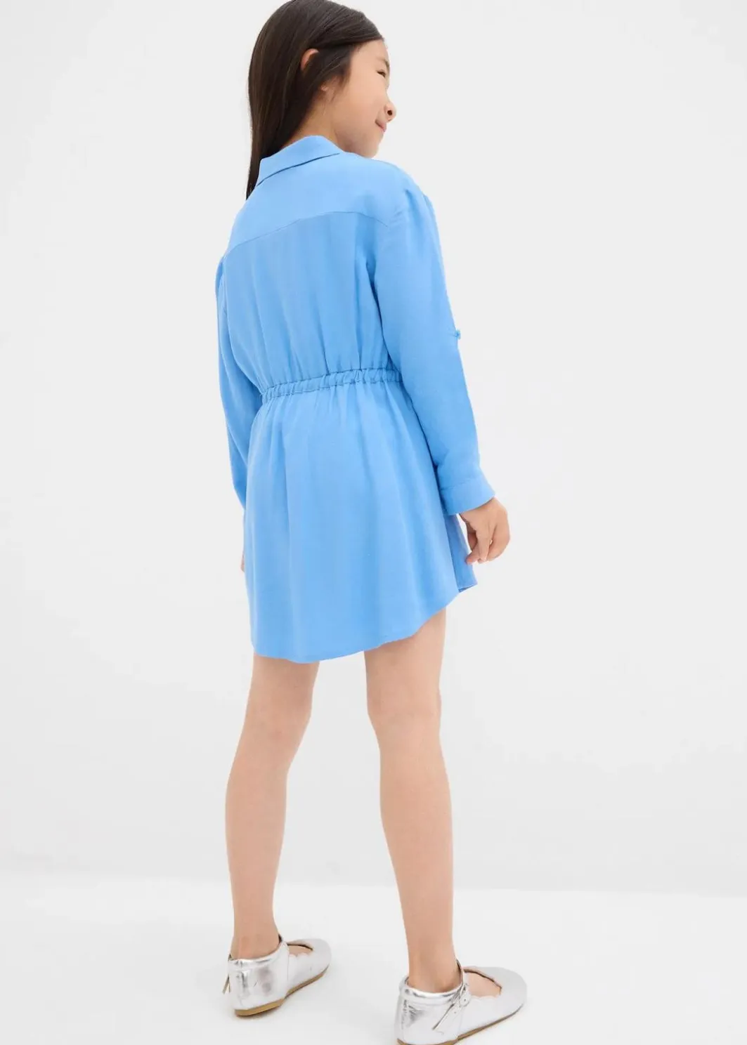 Discount Blusenkleid aus fließender Viskose Kinder Mädchen 2-8 Jahre·Kleider & Röcke