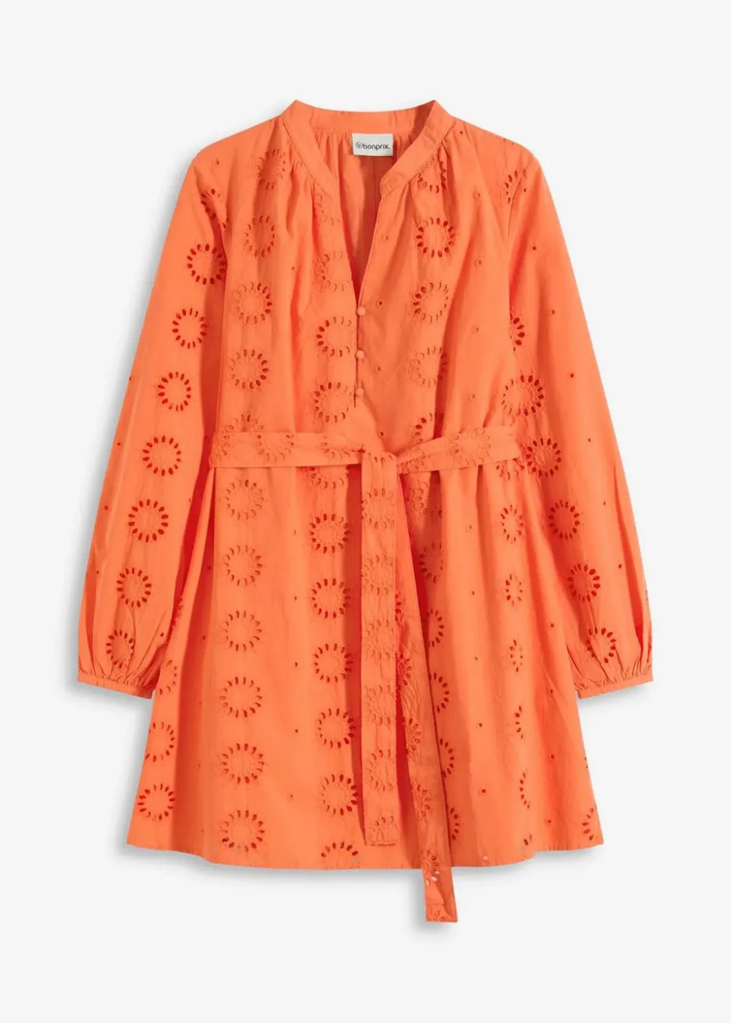 Blusenkleid aus reiner Bio-Baumwolle Damen Bekleidung·Pullover & Strickjacken|Kleider