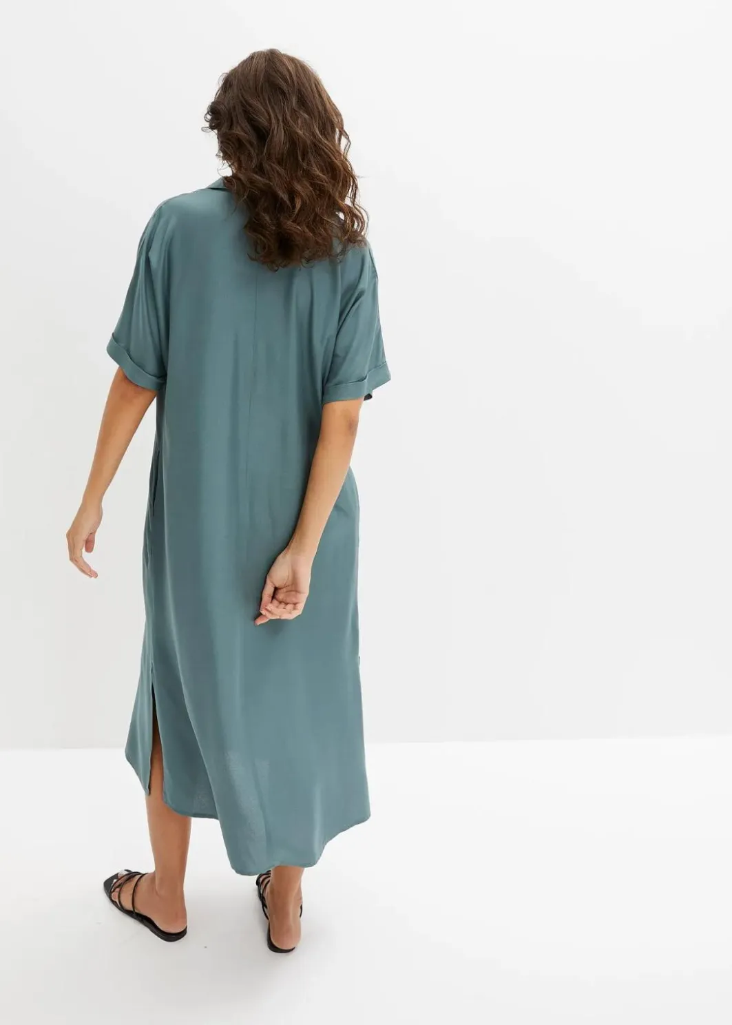 Hot Blusenkleid mit Taschen Damen Bekleidung·Pullover & Strickjacken|Kleider