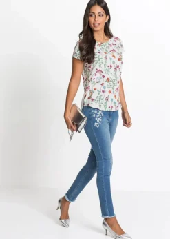Damen bonprix Blusen & Tuniken|Bekleidung·Jacken & Mäntel|Blusenshirt