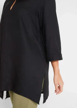 New Blusenshirt aus reiner Viskose Damen Bekleidung·Jacken & Mäntel|Nachhaltigere Materialien