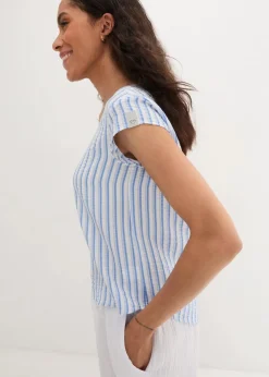 Hot Blusenshirt aus softem Viskose-Mix Damen Bekleidung·Jacken & Mäntel|Blusen & Tuniken
