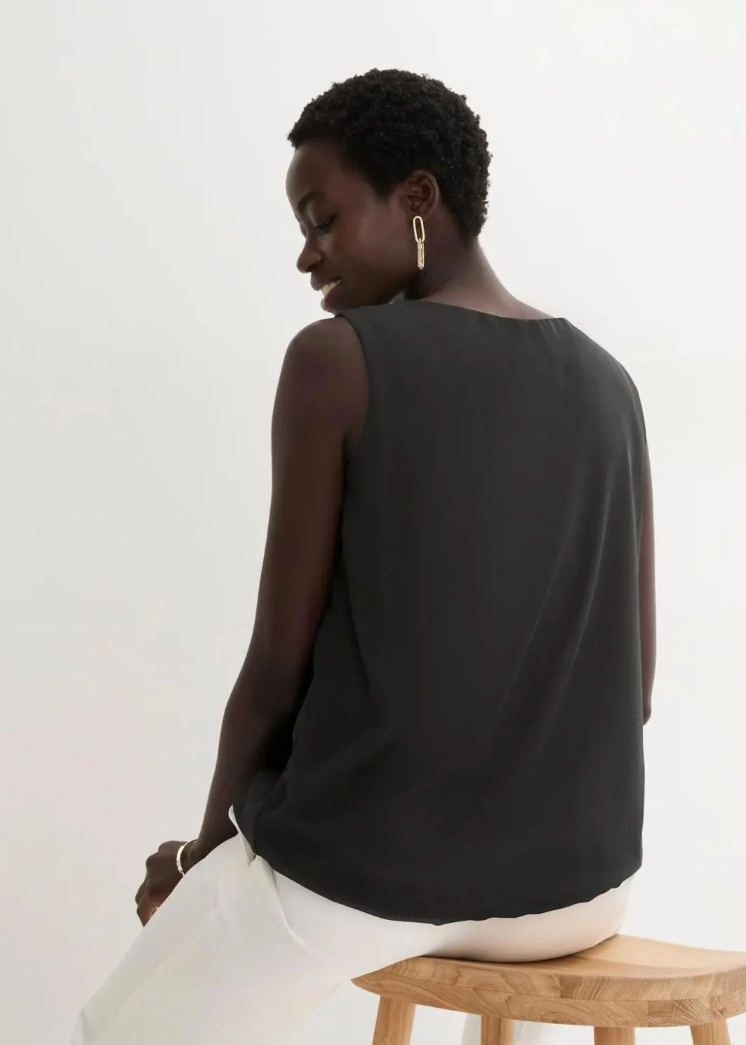 Damen bonprix Nachhaltigere Materialien|Shirts & Tops|Blusentop