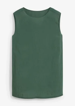 Outlet Blusentop aus Crinkle-Viskose-Mix Damen Shirts & Tops|Blusen & Tuniken