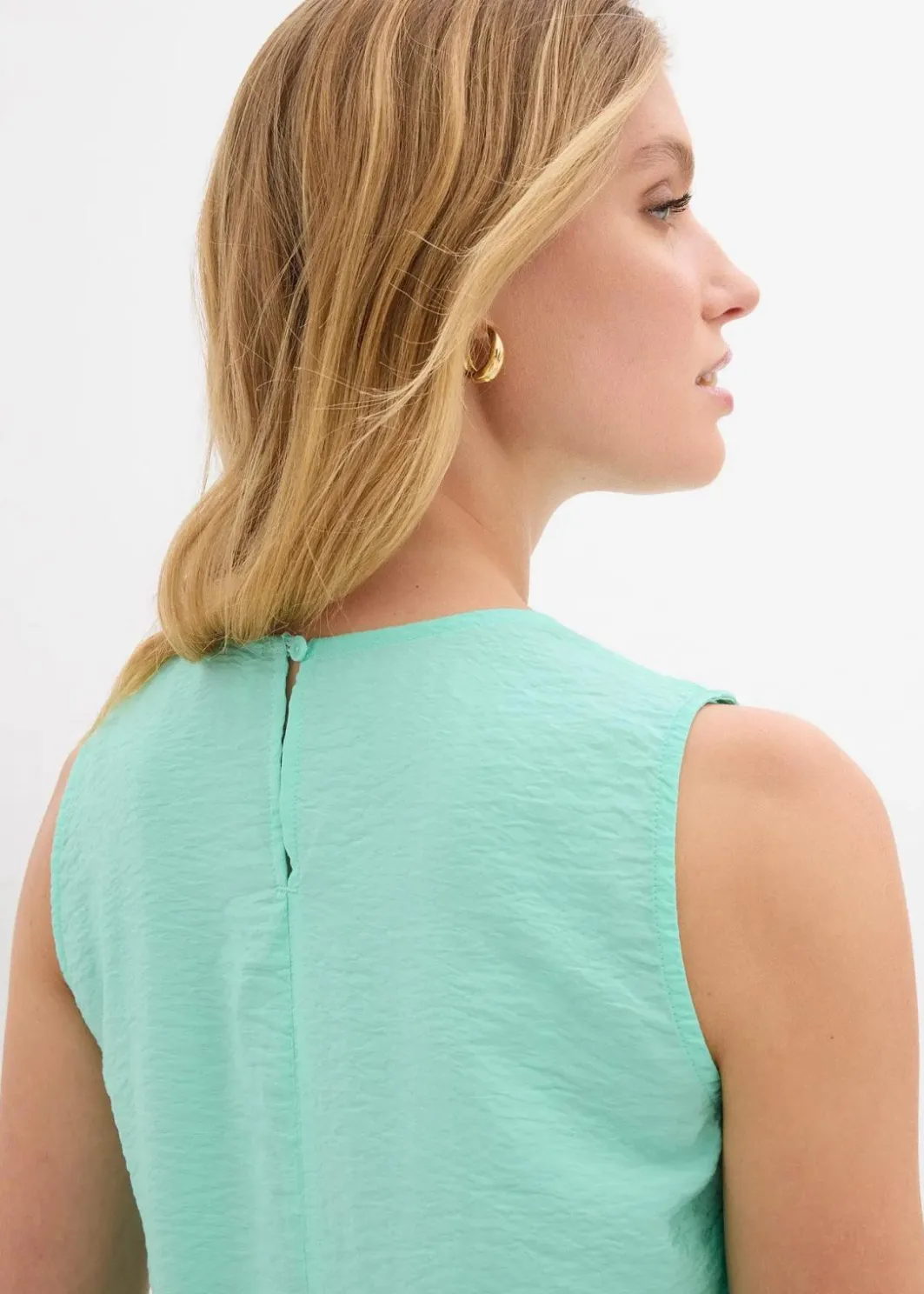 Clearance Blusentop aus fließendem Viskose-Mix Damen Bekleidung·Jacken & Mäntel|Blusen & Tuniken