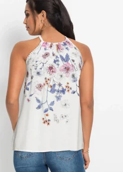 Damen bonprix Shirts & Tops|Nachhaltigere Materialien|Blusentop aus fließender Viskose