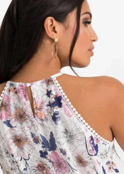 Damen bonprix Shirts & Tops|Nachhaltigere Materialien|Blusentop aus fließender Viskose