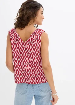 Damen bonprix Bekleidung·Jacken & Mäntel|Blusen & Tuniken|Blusentop aus fließender Viskose