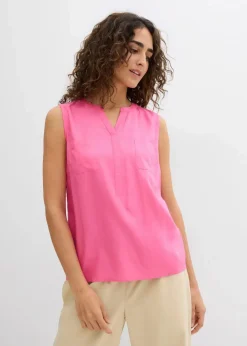 Hot Blusentop aus fließender Viskose Damen Bekleidung·Jacken & Mäntel|Blusen & Tuniken