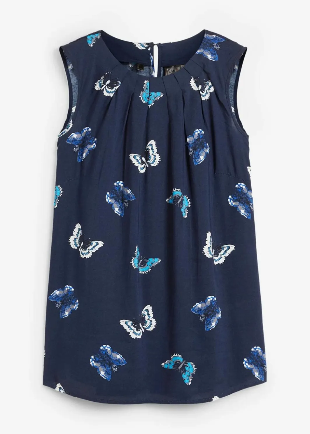 Online Blusentop aus fließender Viskose Damen Shirts & Tops|Blusen & Tuniken