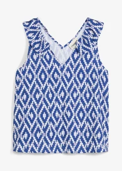 New Blusentop aus fließender Viskose Damen Nachhaltigere Materialien|Shirts & Tops