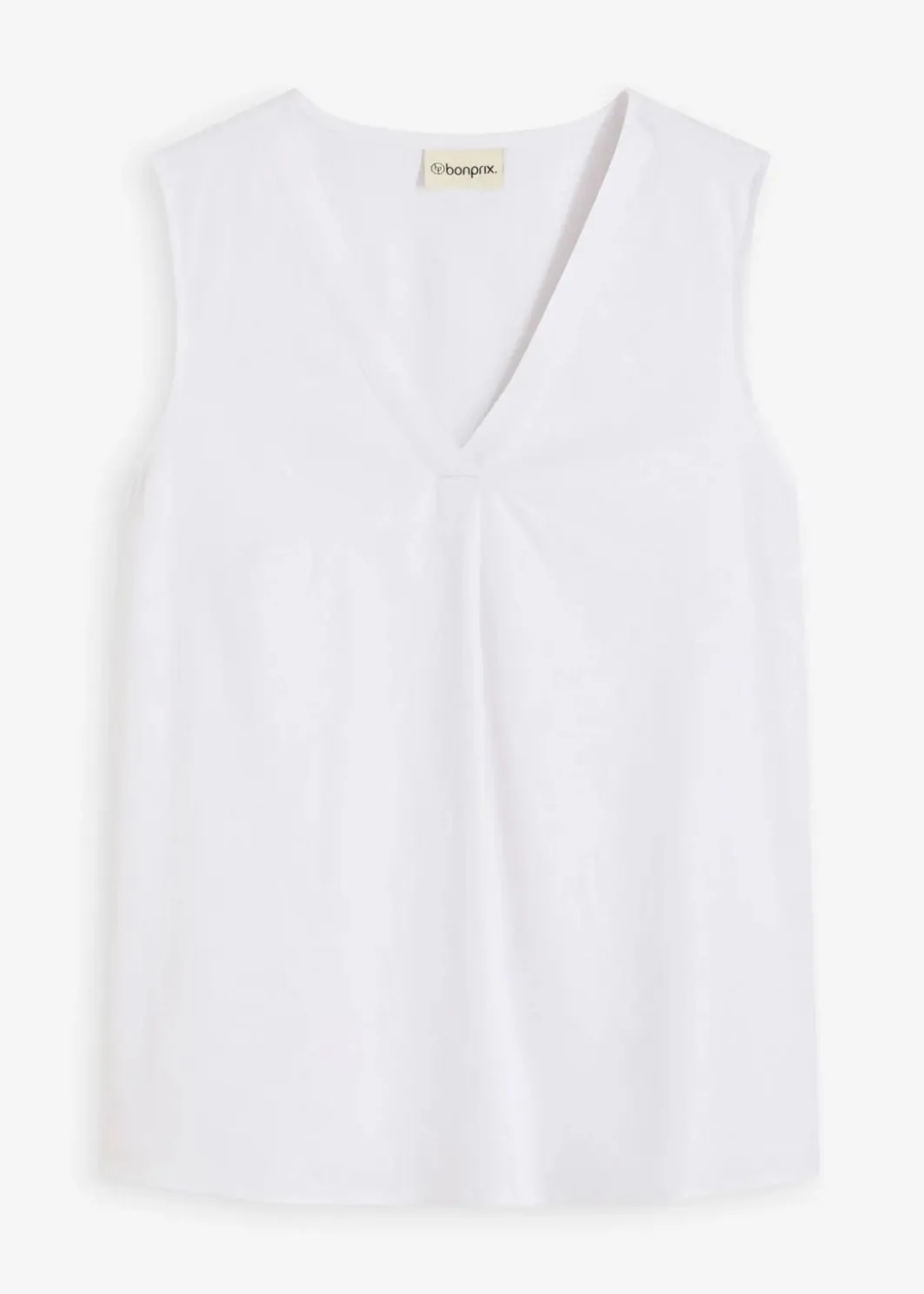 Damen bonprix Bekleidung·Jacken & Mäntel|Blusen & Tuniken|Blusentop aus luftigem Leinen-Mix