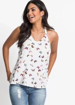 Outlet Blusentop aus reiner Viskose Damen Bekleidung·Jacken & Mäntel|Blusen & Tuniken