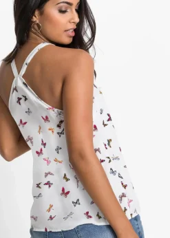 Outlet Blusentop aus reiner Viskose Damen Bekleidung·Jacken & Mäntel|Blusen & Tuniken