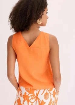 Damen bonprix Bekleidung·Jacken & Mäntel|Blusen & Tuniken|Blusentop aus softem Viskose-Mix