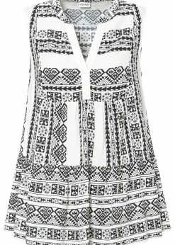 Outlet Blusentop aus softer Viskose Damen Blusen & Tuniken|Shirts & Tops