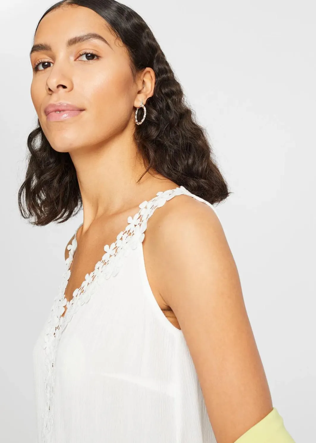 Best Blusentop aus strukturiertem Crinkle Damen Blusen & Tuniken|Shirts & Tops