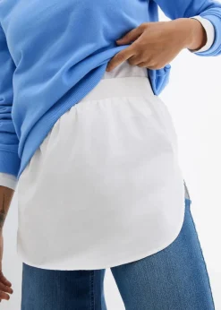 Damen bonprix Blusen & Tuniken|Blusenverlängerung, 2er Pack
