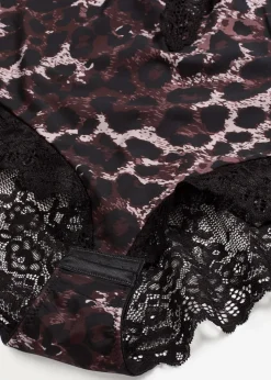 Damen bonprix Große Cups D-H|Nachhaltigere Materialien|Body mit integriertem Schalen-BH