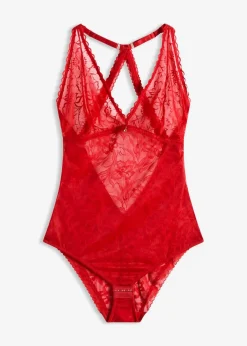 Damen bonprix Wäsche·Bodies|Wäsche·Dessous|Body ohne Bügel aus zarter Spitze