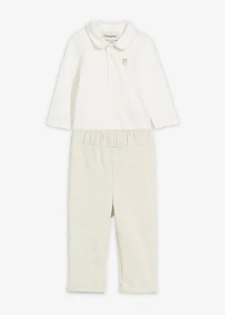 Outlet Body und Hose aus reiner Bio-Baumwolle (2-tlg.Set) Kinder Bodys & Strampler|Baby Wäsche