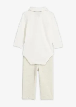 Outlet Body und Hose aus reiner Bio-Baumwolle (2-tlg.Set) Kinder Bodys & Strampler|Baby Wäsche