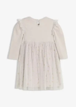 Online Bodykleid mit Rüschen und Tüll Kinder Overalls & Sets|Bio Baumwolle