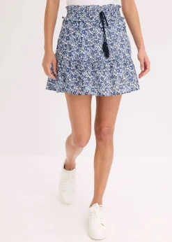 Discount Boho-Minirock aus leichter Baumwolle Damen Röcke