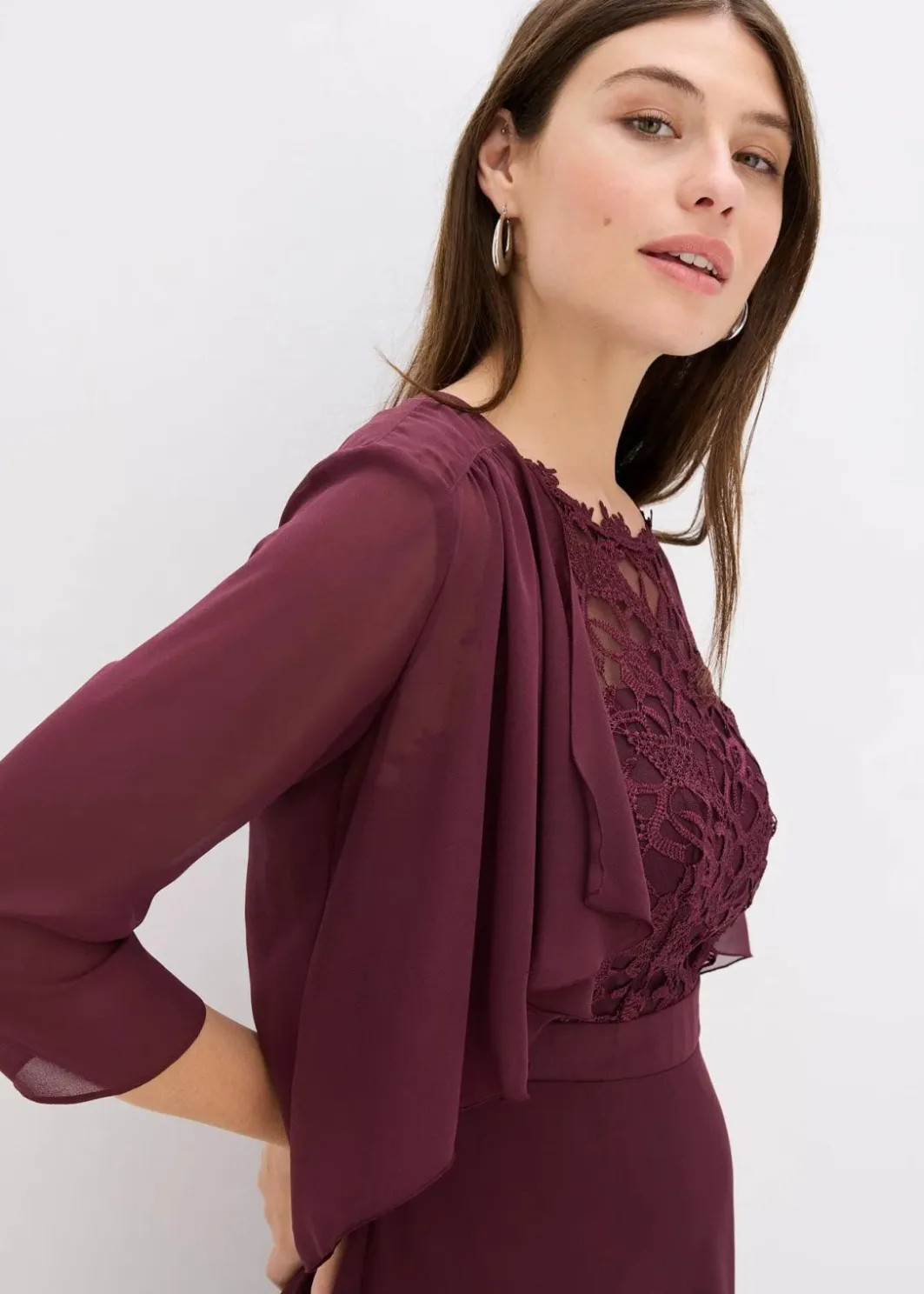 Online Bolero aus feinem Chiffon Damen Jacken & Mäntel|Festliche Mode