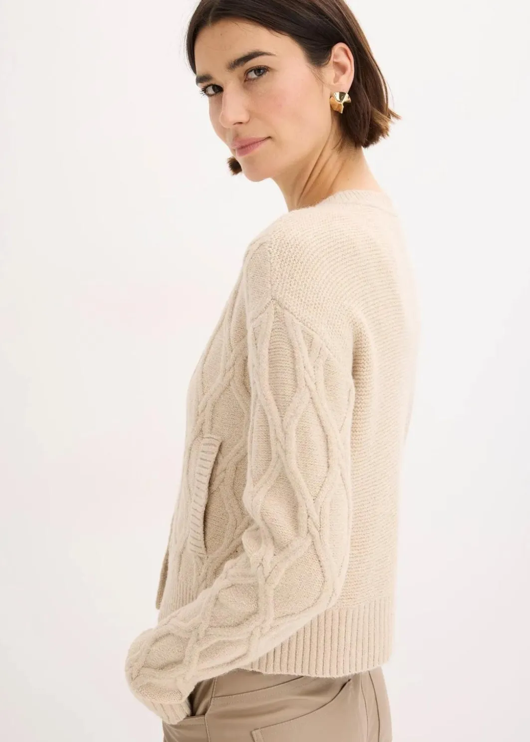 Discount Bomberjacke mit Wollanteil Damen Bekleidung·Umstandsmode|Strickmode
