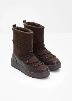 New Boot Damen Gefütterte Winterschuhe|Boots