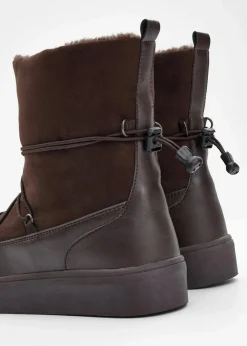 New Boot Damen Gefütterte Winterschuhe|Boots