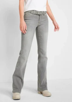 Discount Bootcut Jeans Mid Waist, Komfort-Stretch Damen Jeans|Bekleidung·Shirts & Tops