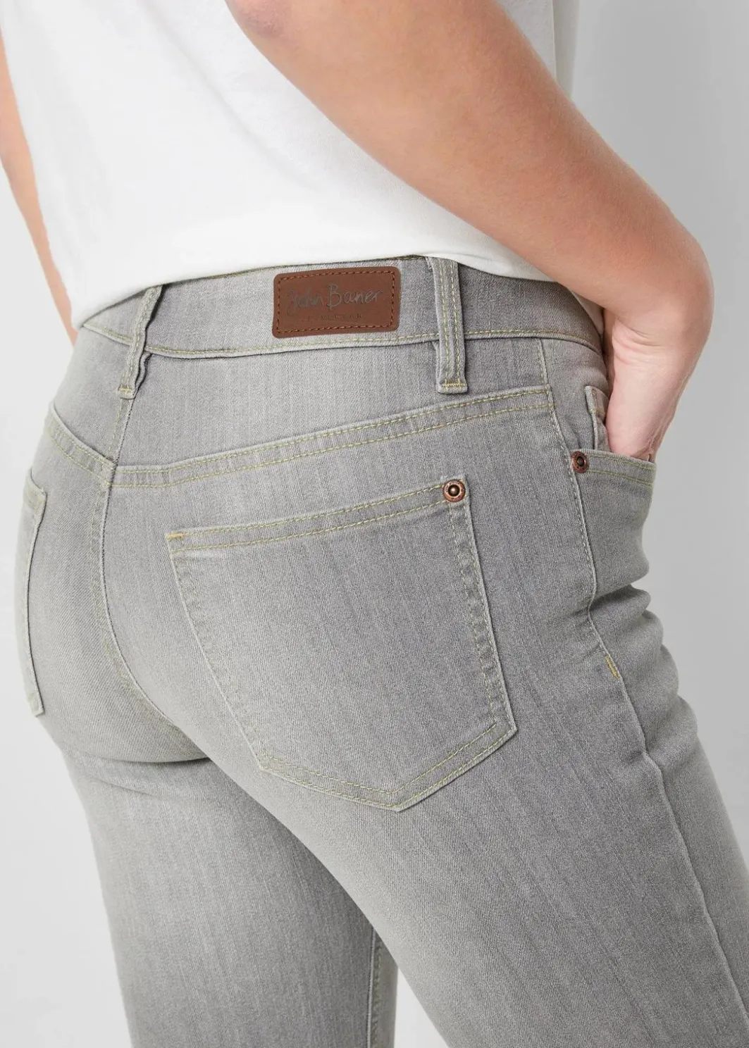Discount Bootcut Jeans Mid Waist, Komfort-Stretch Damen Jeans|Bekleidung·Shirts & Tops