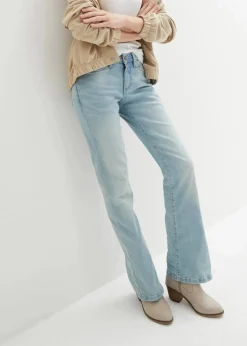 Online Bootcut Jeans Mid Waist, Stretch Damen Bekleidung·Shirts & Tops|Jeans