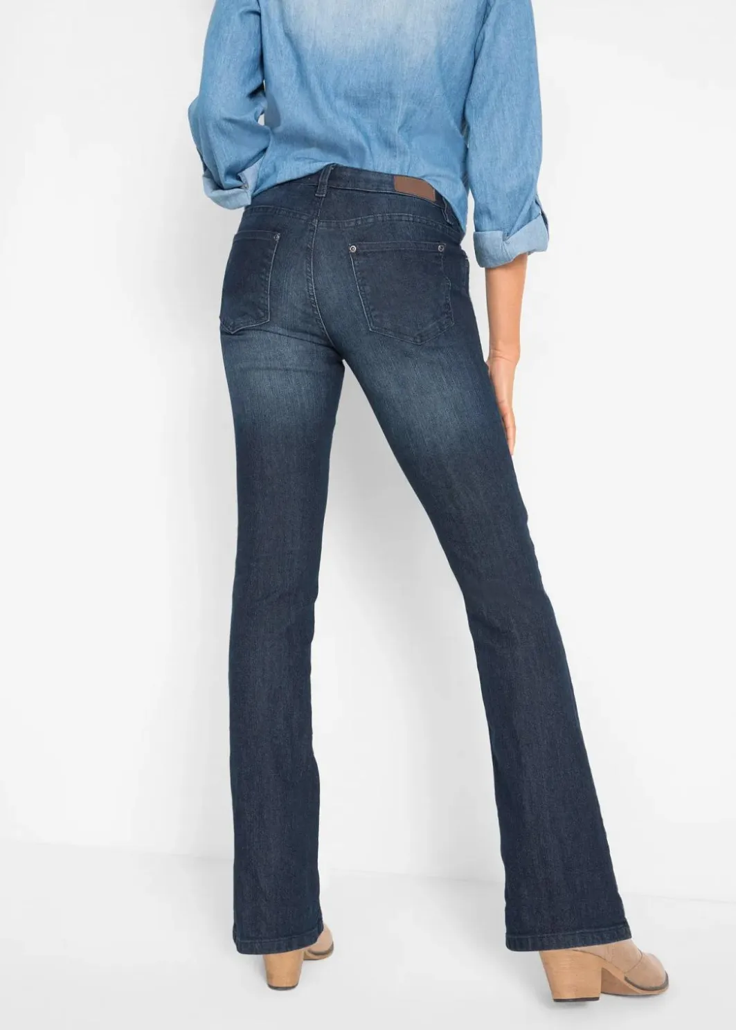 Best Bootcut Jeans Mid Waist, Stretch Damen Kurzgrößen|Bekleidung·Shirts & Tops