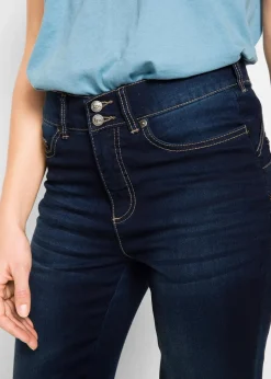 Damen bonprix Jeans|Bekleidung·Shirts & Tops|Bootcut Jeans Mid Waist, Shaping