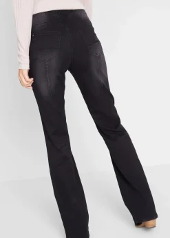 Damen bonprix Bekleidung·Shirts & Tops|Jeans|Bootcut Jeans Mid Waist, Shaping