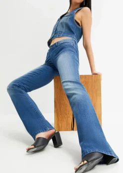 New Bootcut-Jeans Damen Jeans|Bekleidung·Shirts & Tops