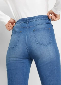 Damen bonprix Bekleidung·Shirts & Tops|Jeans|Bootcut-Jeans High Waist, Bequembund