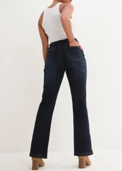Discount Bootcut-Jeans High Waist, Bequembund Damen Bekleidung·Shirts & Tops|Jeans