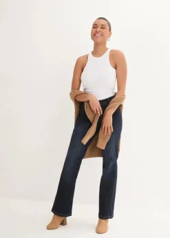 Discount Bootcut-Jeans High Waist, Bequembund Damen Bekleidung·Shirts & Tops|Jeans